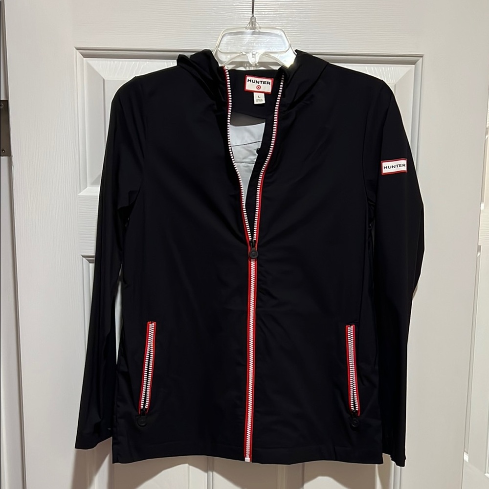 Hunter Black Zip-Up Jacket